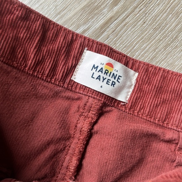 Marine Layer Bridget Corduroy
Crop Pant Size 6 Brown Red Rust - Picture 5 of 12